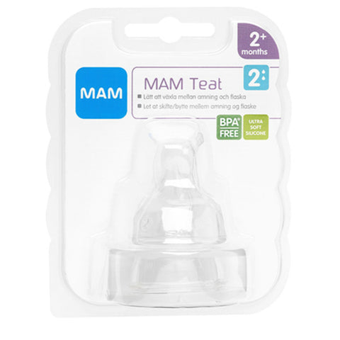 MAM Teat flaskesmokk til baby 2 mnd, 873826