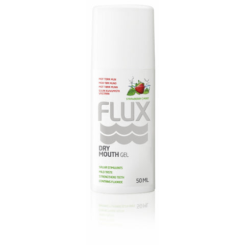 Flux Dry Mouth Gel jordbærmint 50 ml, 876422
