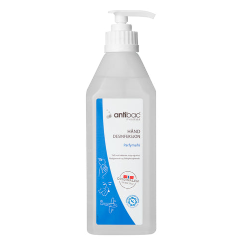Antibac Pharma hånddesinfeksjon gel 600 ml, 995757