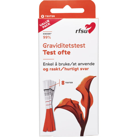 RFSU Graviditetstest - 8stk, 800358