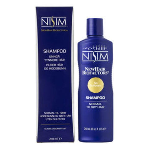 NISIM Shampoo for normal til tørr hodebunn og tørt hår 240ml,811184