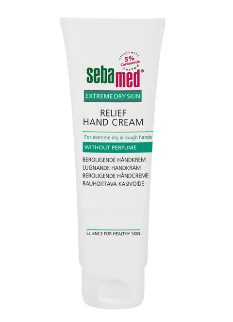 Sebamed Hand Relief Cream 5% carbamide uten parfyme 75 ml, 830668