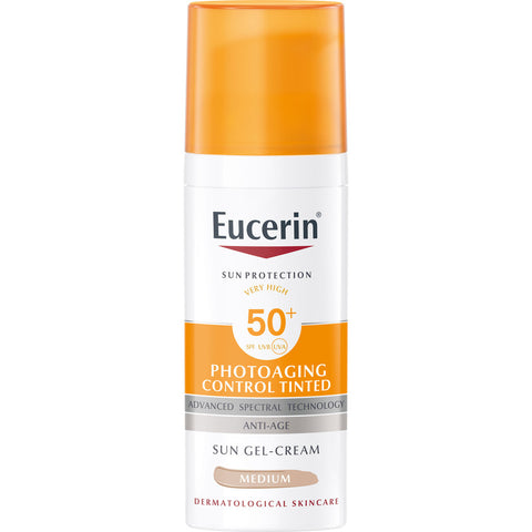 Eucerin Photoaging Control Sun Cream Tinted CC Medium SPF50+, 843777