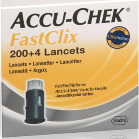 Accu-Chek Fastclix Lansetttromler - 204 lansetter, 851482