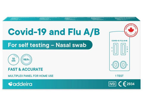 Addeira Covid-19 & Influensa A+B selvtest, 880736