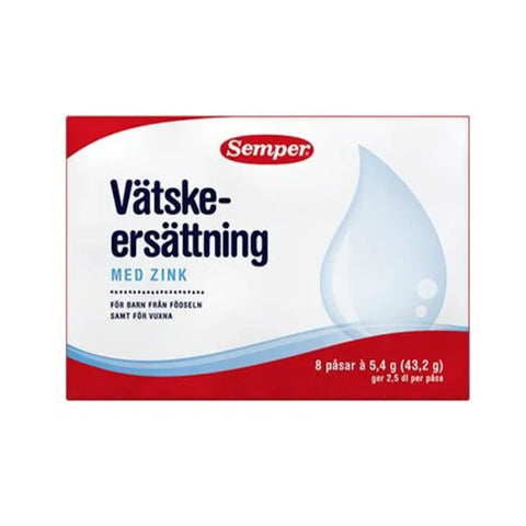 Semper væskeerstatning m/sink 8x5,4G, 897471