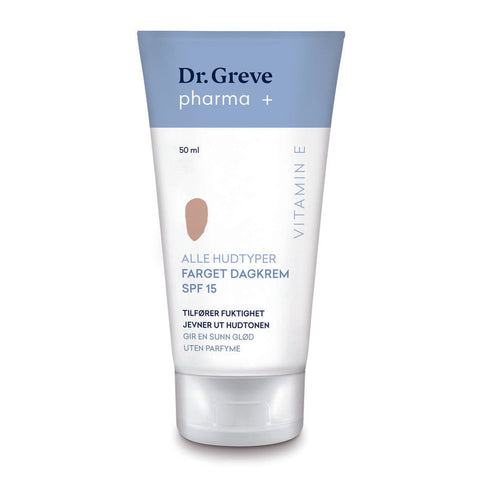 Dr Greve Pharma farget dagkrem uten parfyme SPF15 50 ml , 904643