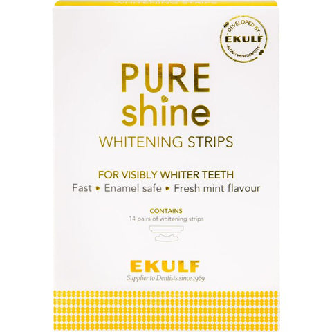 Ekulf Pure Shine Whitening Strips 14 par, 911449