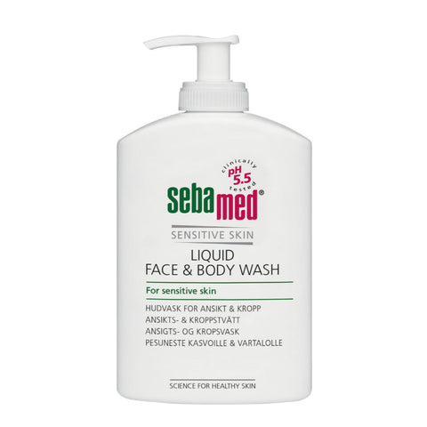 Sebamed Face & Body wash m/pumpe 300 ml,918009