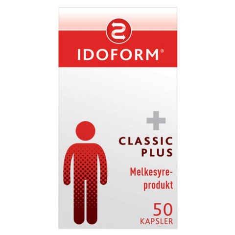 IDOFORM Classic Plus melkesyrebakterier kapsler 50 stk, 922843