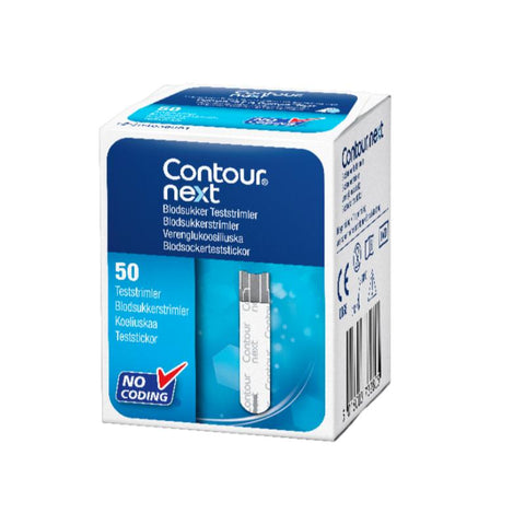 Contour Next blodsukkerstrimler 50 stk, 923119