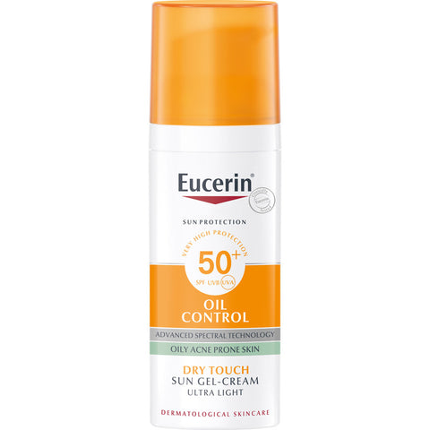Eucerin Oil Control Sun Gel-Cream SPF50+ 50 ml,  925519
