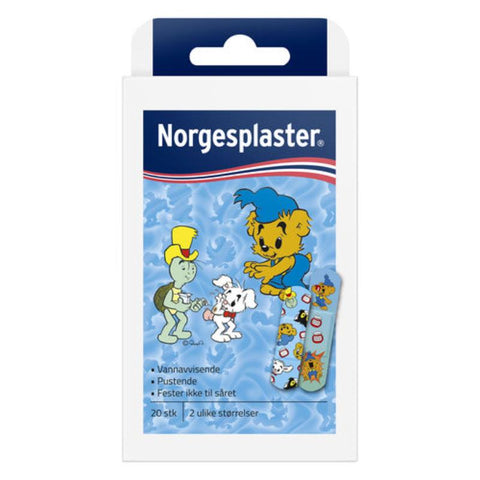 Norgesplaster Bamse plaster 20 stk, 925811