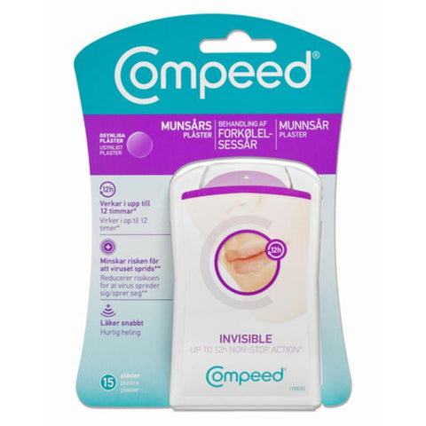 Compeed munnsårplaster 15 stk,936664