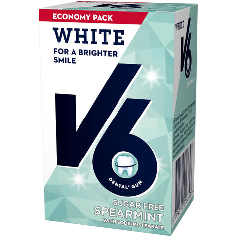 V6 White Spearmint tyggegummi 50 stk, 858336