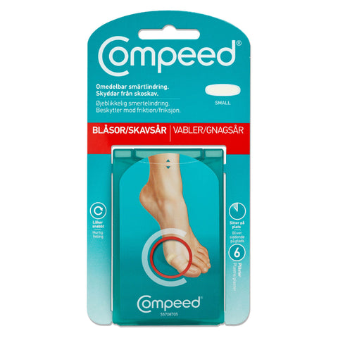 Compeed gnagsårplaster small 6 stk, 812982