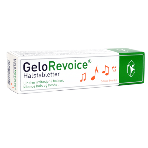 GeloRevoice halstabletter 20 stk,807153
