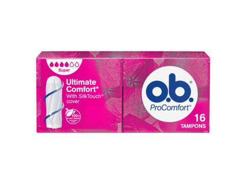 O.B. Pro Comfort Super tampong 16stk. 908016