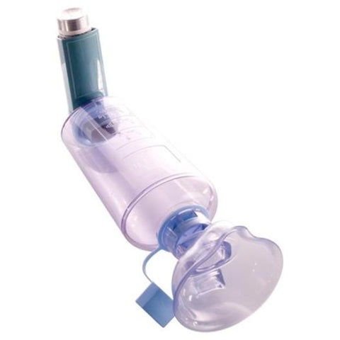 Ablespacer inhalasjonskammer med maske str S 1stk,976232