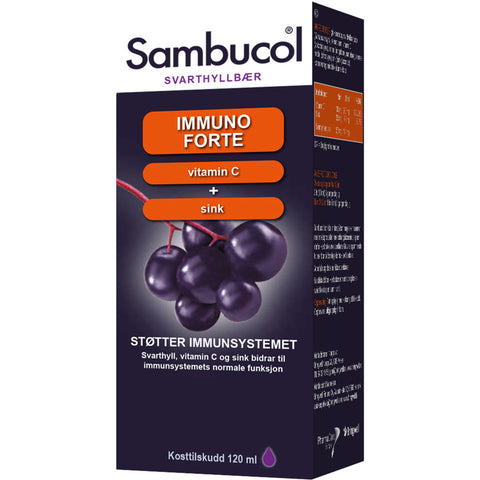 Sambucol immuno forte Mikstur 0,32 g/0,26 mg/6,7 mg, 974782