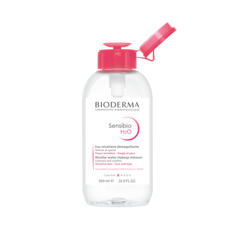 Bioderma Sensibio h2o m/pumpe 500 ml, 947091