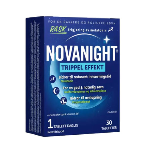 Novanight Trippel Effekt Tabletter 30 stk, 848618