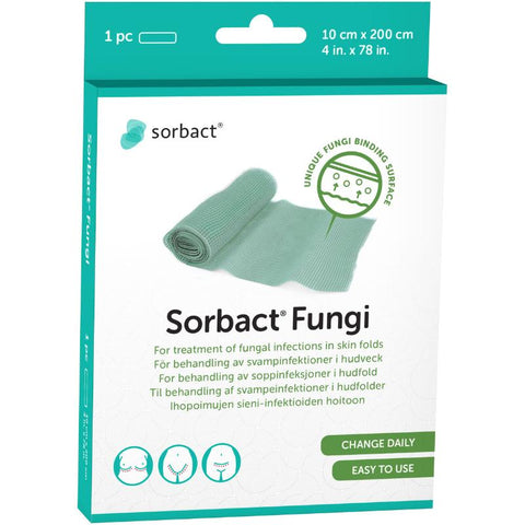 Sorbact Fungi bandasje 10cmx200cm 1 stk,955528