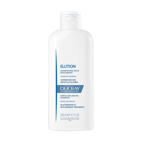 Ducray Elution Shampoo vedlikeholdssjampo flass 400 ml, 803332