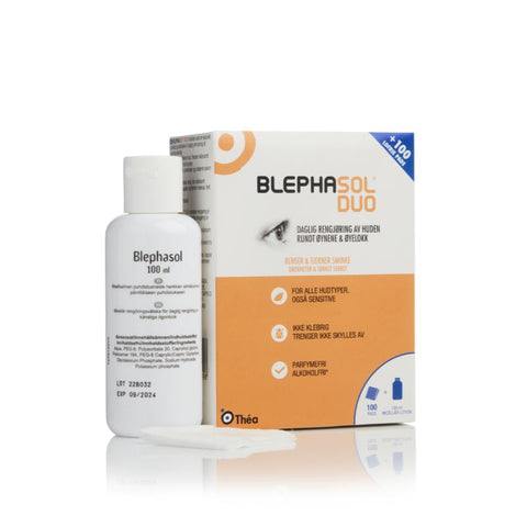 Blephasol duo m/servietter 100 ml, 850539