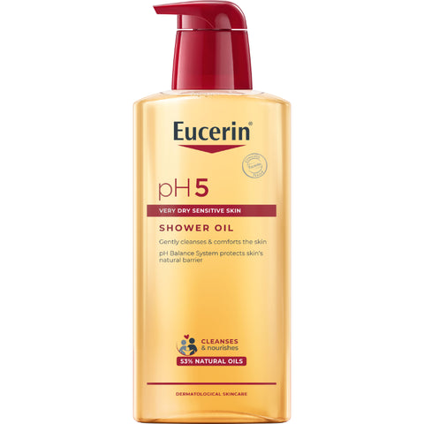 Eucerin pH5 Shower Oil parfymert 400 ml ,856077