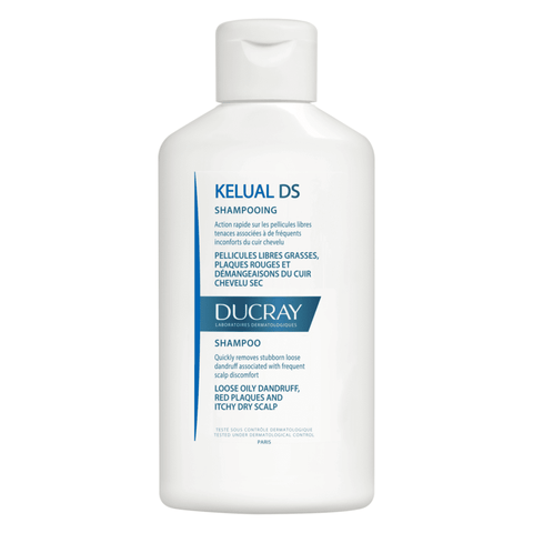 Ducray Kelual DS Shampoo til lett seboreisk eksem 100 ml, 870053