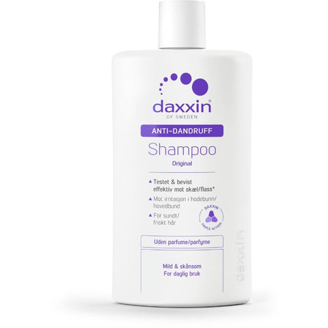 Daxxin Shampoo mot flass - uten parfyme 250 ml, 913060