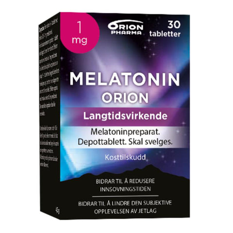 Melatonin Orion 1 mg 30 tabletter, 964958
