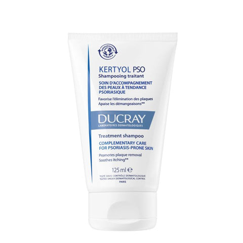 Ducray Kertyol PSO Shampoo til lett psoriasis 125 ml, 980137
