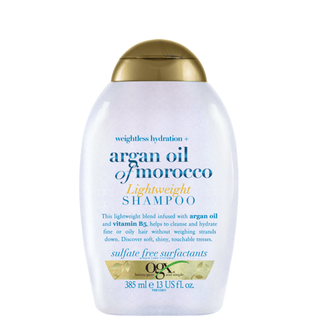 OGX Argan Oil of Morocco Ligthweight Shampoo 385 ml, 938455