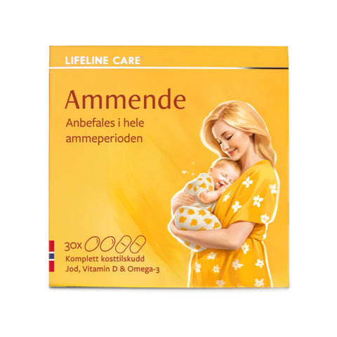 Lifeline Care kosttilskudd for ammende 4x30 tabletter, 899221
