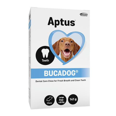 Aptus Bucadog tyggelapper stor hund 141 g, 902123