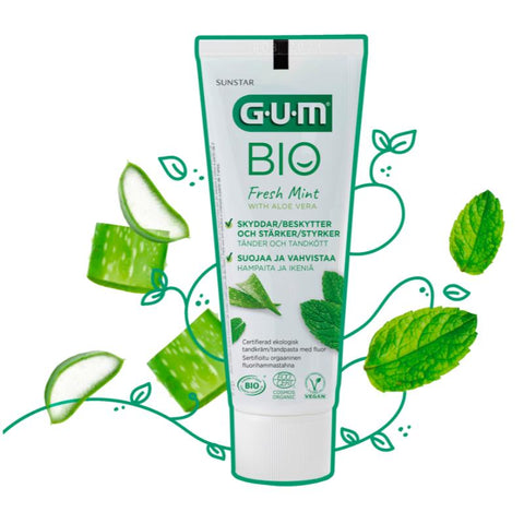 Gum Bio Fresh Mint tannkrem 75 ml, 808321