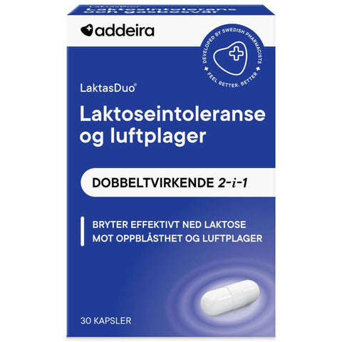 Laktasduo 2-i-1 kapsler 30 stk, 824613