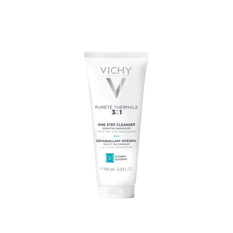 Vichy Pureté Thermale 3-i-1 ansiktsrens til alle hudtyper 100 ml, 939811