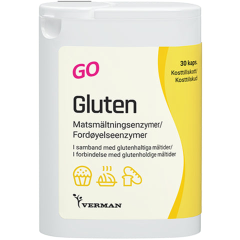 Gluten GO 25 stk kapsler, 888470