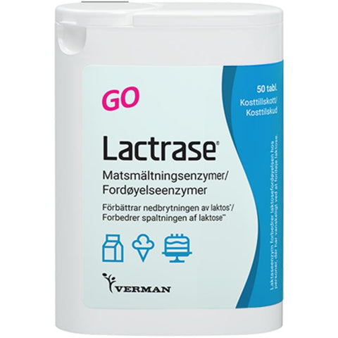 Lactrase GO tyggetabletter 50 stk, 807782