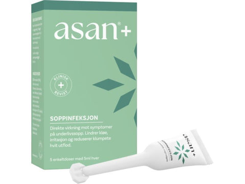 Asan+ tørr skjede 50 ml, 874904