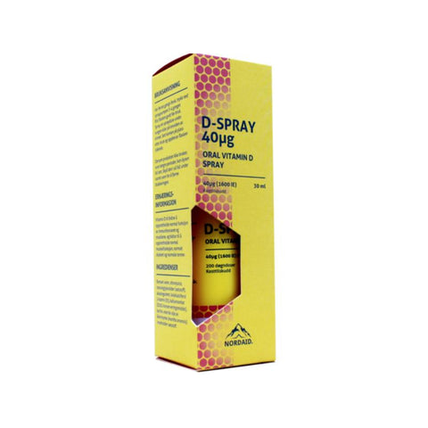 Nordaid D-spray 40 μg oral vitamin D-spray 30 ml, 828438