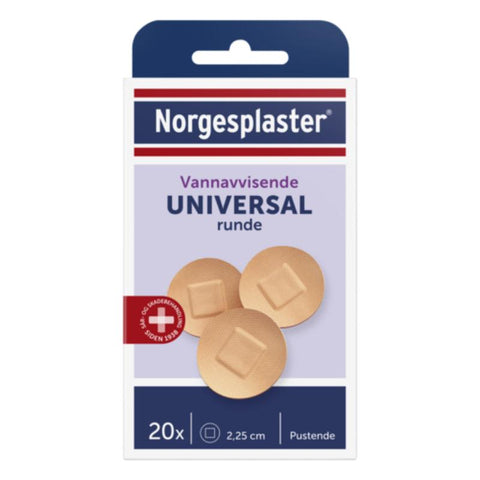 Norgesplaster Universal runde 20stk,821594