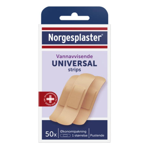 Norgesplaster universal strips 50stk, 825133