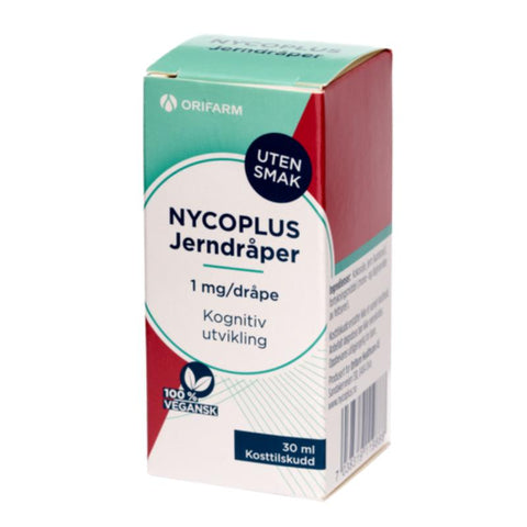 Nycoplus jerndråper 1mg/dråpe 30 ml, 829527