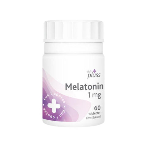 Vidi pluss Melatonin 1mg 60 tabletter, 851834