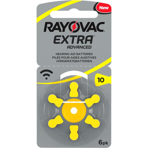 Rayovac Extra Advanced batteri for høreapparat 10, 942937