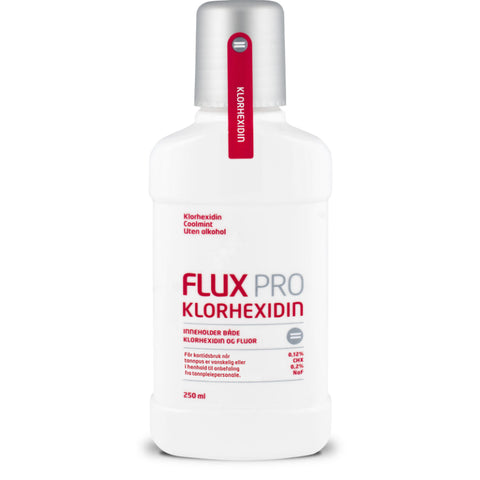 Flux Pro Klorhexidin munnskyll 250 ml, 914577